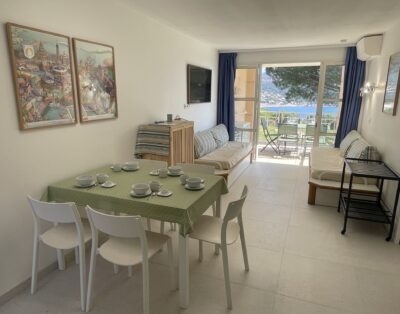 Appartement rénové de plain-pied, avec vue mer + golf + AGAY